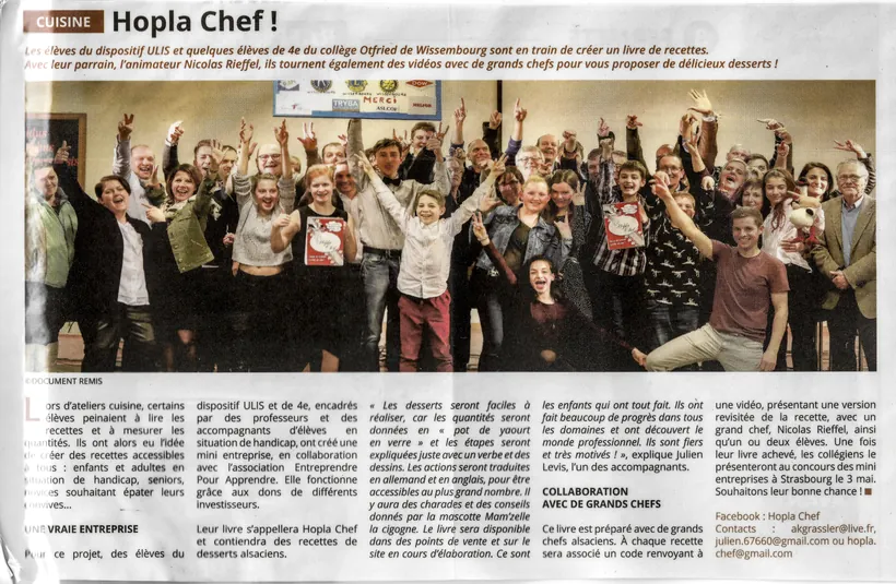 Aperçu de l’article « Hopla Chef ! » (Maxi Flash)