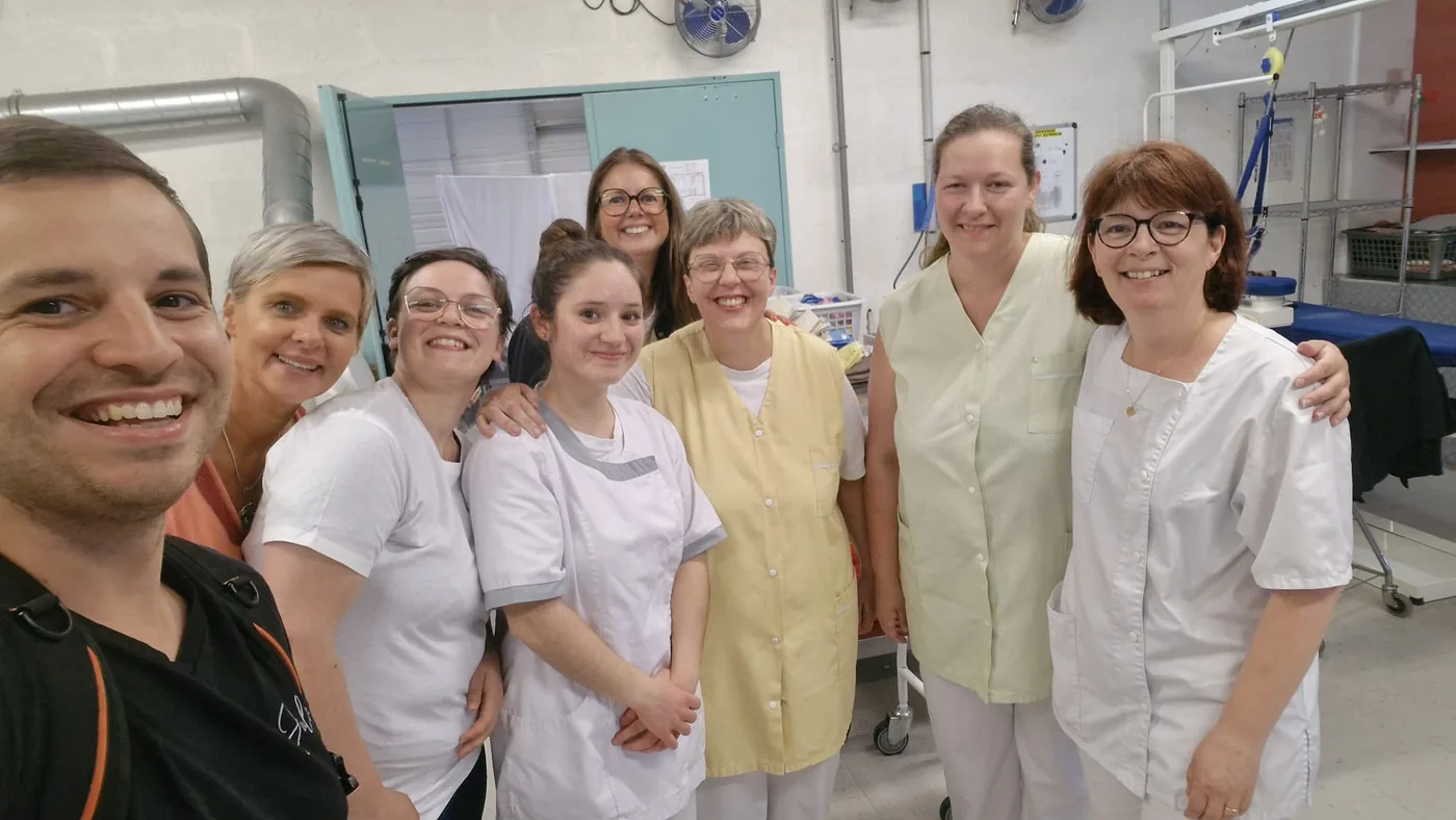 Rencontre avec des professionnels au centre de Harthouse.